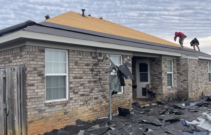 Completed roofing project by CCY Roofing in the CSRA