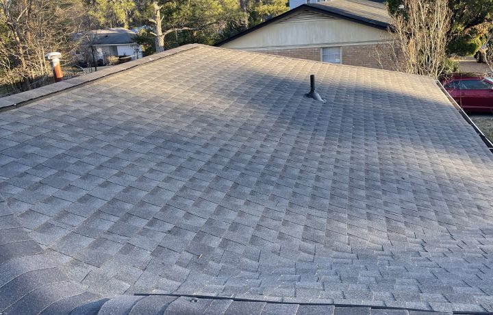Completed roofing project by CCY Roofing in the CSRA